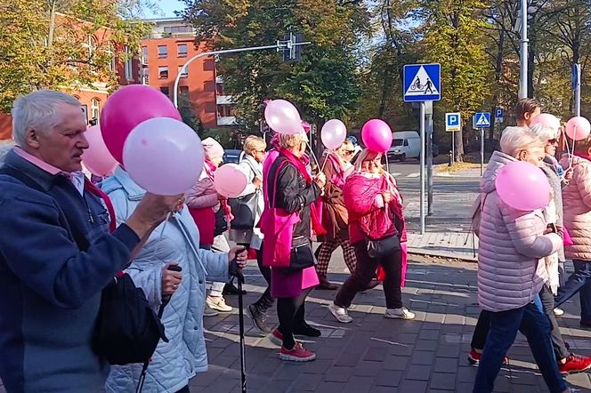 Marsz Różowej Wstążki w Szczecinie