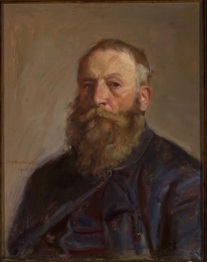 Józef Chełmoński, Autoportret, 1902