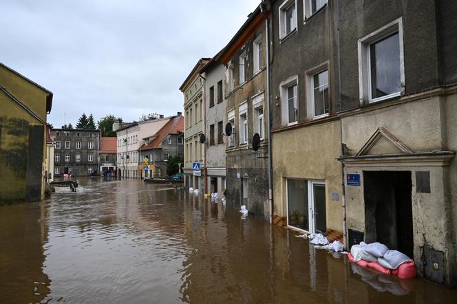 Bystrzyca Kłodzka. Zalane tereny