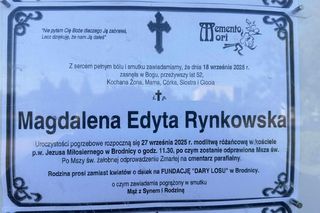 Ryszard Rynkowski - pogrzeb żony