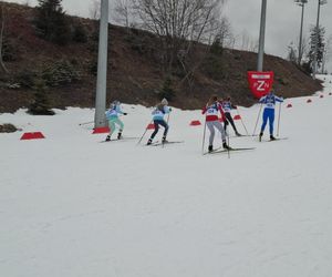 Narciarze SKI Tumlin na zawodach na Kubalonce