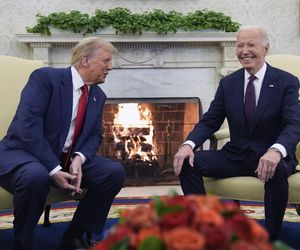 Trump przyjechał do Białego Domu! Plotki o Bidenie szaleją