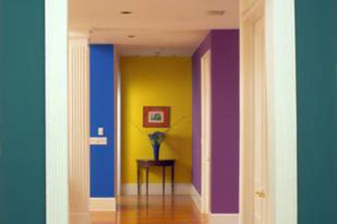kolory ścian - wnętrza
