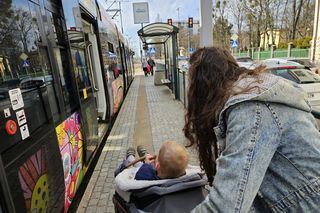 Wiosenno-letni tramwaj MZK w Toruniu