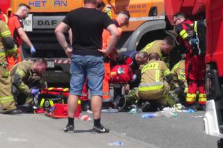 Potrącenie starszej kobiety w Nadarzynie