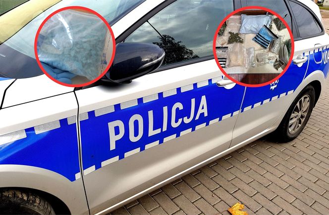 Policyjny nalot na mieszkanie w Toruniu. Zatrzymali 24-latka, znaleźli narkotyki