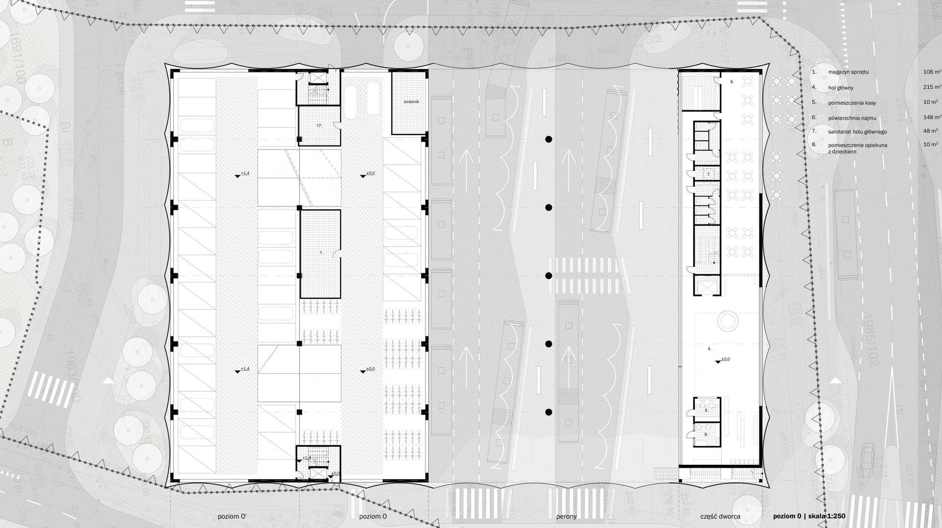 Centrum przesiadkowe w Rybniku według BDM Architekci