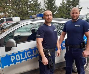 Policjanci z komisariatu w Pelplinie uratowali mężczyznę