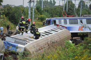 Wypadek pociągu relacji Warszawa - Katowice w Babach