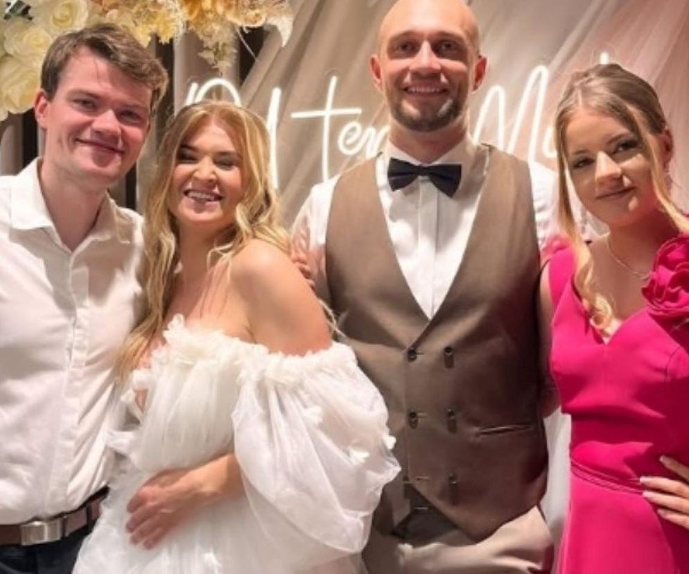 Gwiazdy Rolnika na ślubie Klaudii i Walentyna! Tak wyglądali