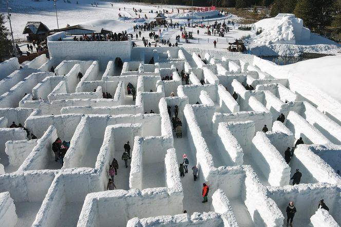 Śnieżny Labirynt Snowlandia w Zakopanem