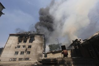 Rekordowy atak dronów na Ukrainę