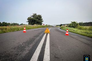 Tragiczne dachowanie w Strzyżewie Witkowskim! 45-latek zginął na miejscu