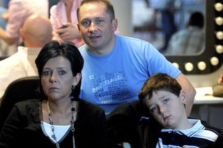 Kamil Durczok z rodziną