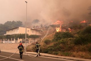 Pożary w Chorwacji. Trwa ewakuacja mieszkańców i turystów. Nie mamy kontroli