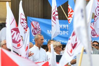 1 września nauczyciele protestowali pod ministerstwem. Edukacja jest najważniejsza