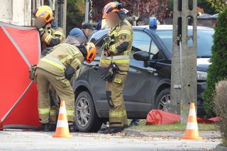 Śmiertelne potrącenie rowerzysty pod Warszawą
