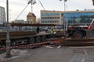 Montaż windy w centrum Kielc