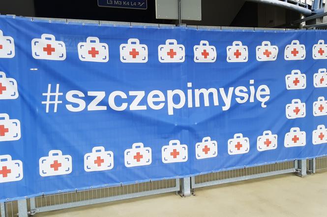 Punkt Szczepień Powszechnych na Stadionie Miejskim w Poznaniu
