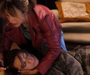 M jak miłość, odcinek 1850: Martyna (Magdalena Turczeniewicz), Kama (Michalina Sosna)