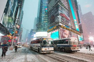 Nowy Jork zima 2015