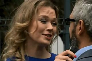 M jak miłość odc. 1090. Anna (Tamara Arciuch), Adam Werner (Jacek Kopczyński)