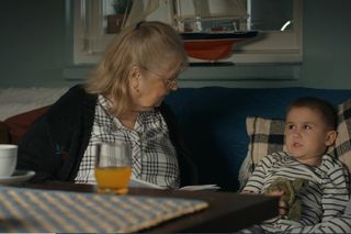 Barwy szczęścia. Amelia (Stanisława Celińska), Dobromir (Franciszek Bukowski)