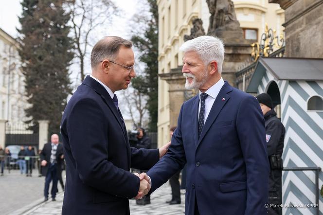 Spotkanie Prezydentów Grupy Wyszehradzkiej w Pradze