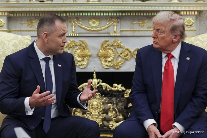 Spotkanie Donalda Trumpa z Karolem Nawrockim