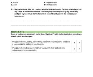 Egzamin ósmoklasisty 2024: polski. Zadania, arkusze CKE i odpowiedzi z języka polskiego 14.05.2024