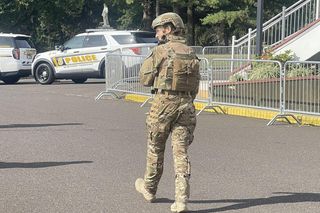 Karol Nawrocki z małżonką w USA. Tak przyjęto ich w Doleystown