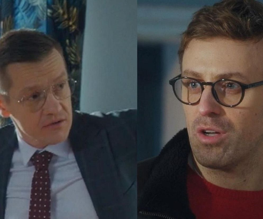 M jak miłość. Piotrek (Marcin Mroczek), Hoffman (Mateusz Rusin)