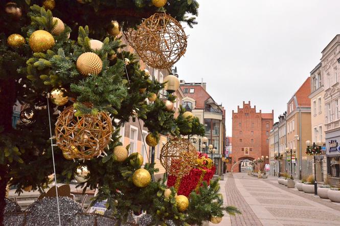 Świąteczne iluminacje w Olsztynie