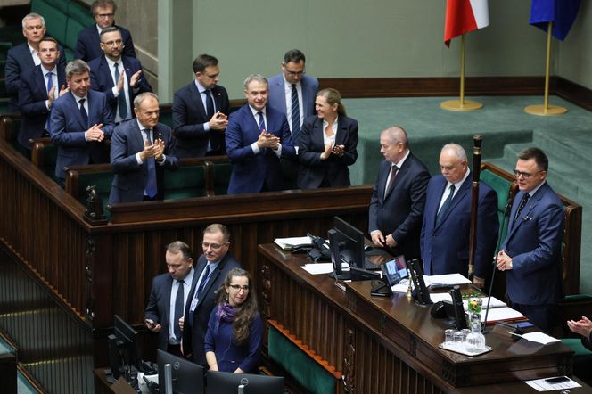 Szymon Hołownia na ostatnim posiedzeniu jako marszałek