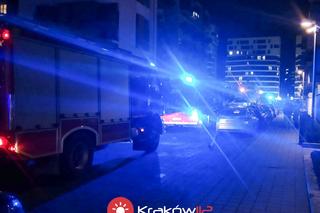 Pożar w jednym z krakowskich budynków. Strażacy interweniowali na szóstym piętrze