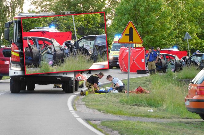 Wypadek na łuku drogi pod Warszawą. Zginął obywatel Ukrainy