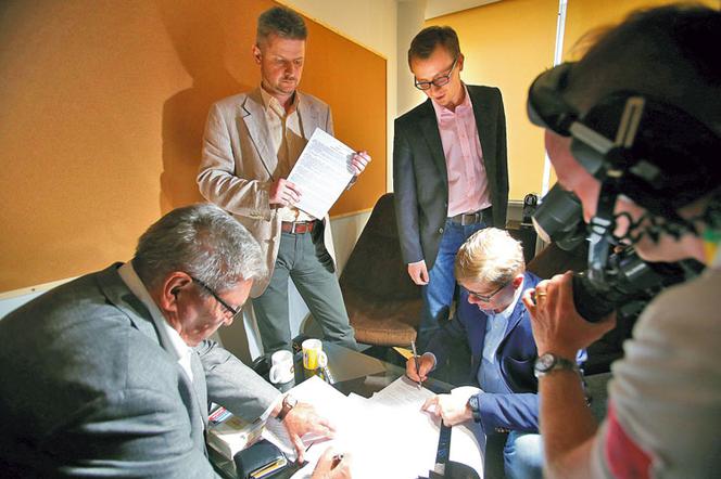 Szturm na redakcję