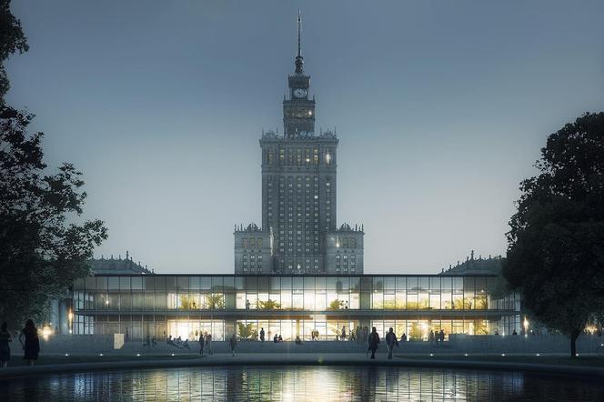Pawilon Emilia w centrum Warszawy 
