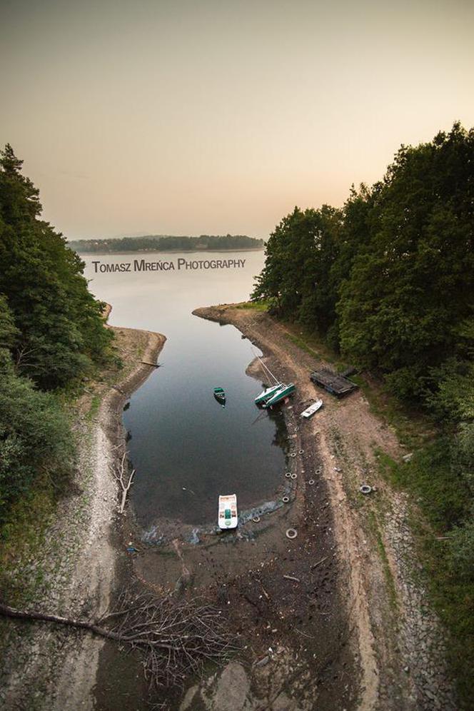 Susza w Jeziorze Żywieckim