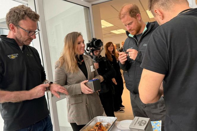 Książę Harry odwiedza Ukrainę.