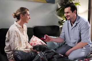 Barwy szczęścia odc. 3060. Herman (Maciej Raniszewski), Malwina (Joanna Gleń)