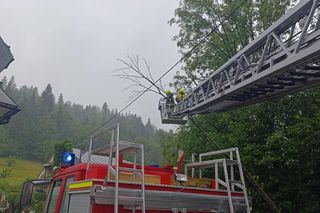 Nawałnice w Małopolsce. Służby podsumowują setki interwencji. Sytuacja wraca do normy