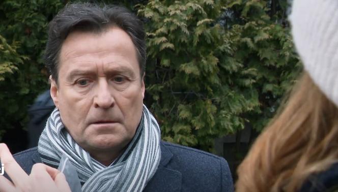 Na Wspólnej odc. 3442. Rafał Cielecki (Jacek Kawalec), Eliza (Katarzyna Chorzępa)