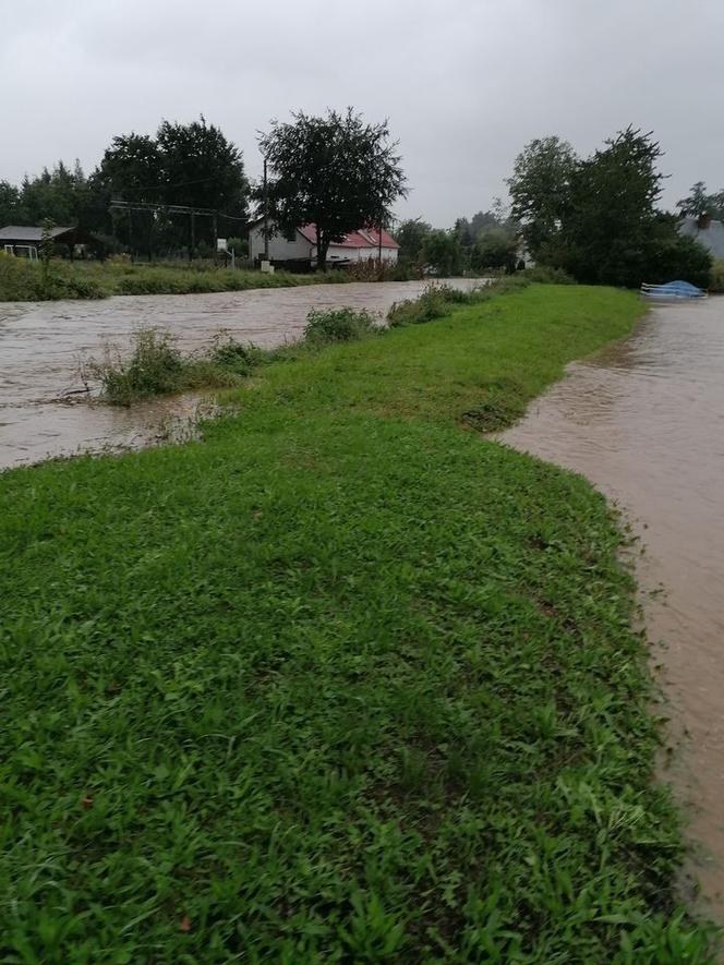 Podtopienia w Biskupowie 