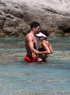 Robert Lewandowski, Anna Lewandowska, wakacje, Mykonos, Grecja