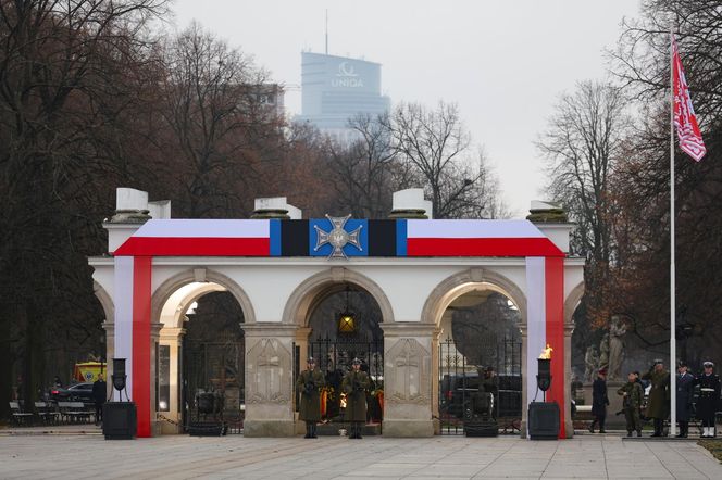 Narodowe Święto Niepodległości 2025 - uroczystość przed Grobem Nieznanego Żołnierza