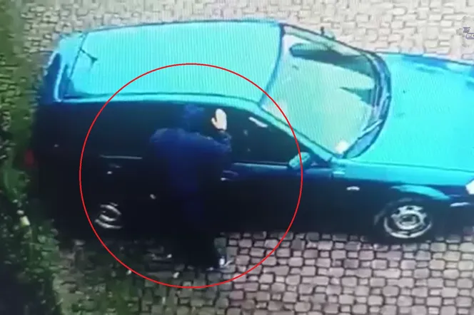 Wyszedł z mszy, żeby ukraść samochód. Tłumaczył, że winni są właściciele, którzy nie zamykają aut [WIDEO]
