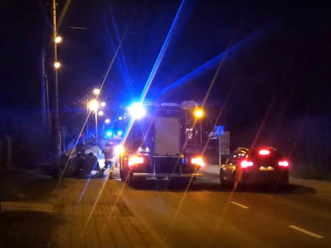 wypadek na Kwiatkowskiego w Rzeszowie