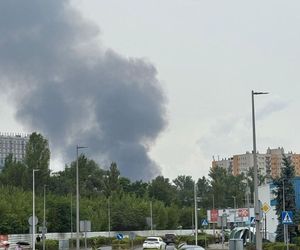 Pożar w Katowicach (26.07.2025)