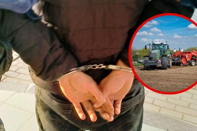 30-latek włamał się do gospodarstwa i ukradł ciągnik rolniczy 